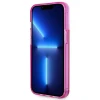 Чехол Karl Lagerfeld Liquid Glitter Elong для iPhone 14 Pro Pink (KLHCP14LLCKVF)