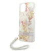 Чохол Guess Flower Strap для iPhone 14 Plus Purple (GUOHCP14MHFLSU)