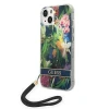 Чохол Guess Flower Strap для iPhone 14 Plus Blue (GUOHCP14MHFLSB)