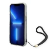 Чохол Guess Flower Strap для iPhone 14 Plus Blue (GUOHCP14MHFLSB)