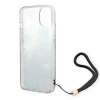 Чохол Guess Flower Strap для iPhone 14 Plus Blue (GUOHCP14MHFLSB)