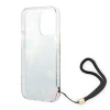 Чохол Guess Flower Strap для iPhone 14 Pro Blue (GUOHCP14LHFLSB)