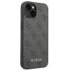 Чехол Guess 4G Metal Gold Logo для iPhone 14 | 13 Gray (GUHCP14SG4GFGR)