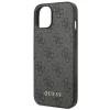 Чохол Guess 4G Metal Gold Logo для iPhone 14 Plus Gray (GUHCP14MG4GFGR)