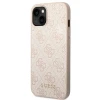Чохол Guess 4G Metal Gold Logo для iPhone 14 Plus Pink (GUHCP14MG4GFPI)