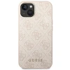 Чохол Guess 4G Metal Gold Logo для iPhone 14 Plus Pink (GUHCP14MG4GFPI)