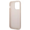 Чохол Guess 4G Metal Gold Logo для iPhone 14 Pro Pink (GUHCP14LG4GFPI)
