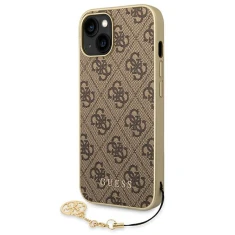 Чохол Guess 4G Charms Collection для iPhone 14 | 13 Brown (GUHCP14SGF4GBR)