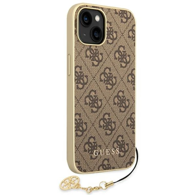 Чохол Guess 4G Charms Collection для iPhone 14 Plus Brown (GUHCP14MGF4GBR)