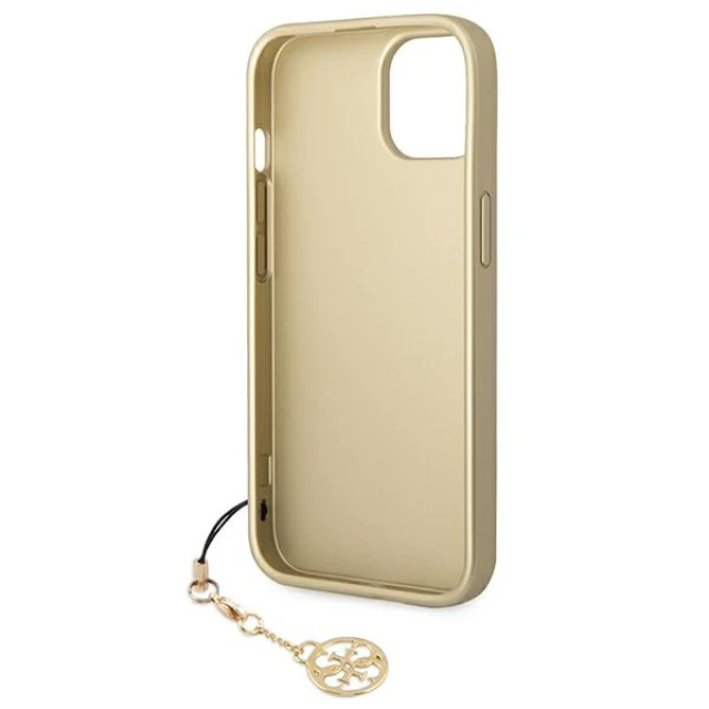 Чохол Guess 4G Charms Collection для iPhone 14 Plus Brown (GUHCP14MGF4GBR)