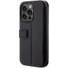 Чехол BMW для iPhone 14 Pro Max Leather Stamp Blue Lines Black (BMBKP14X22RVSK)