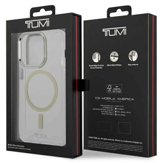 Чехол Tumi Transparent для iPhone 14 Pro Clear (TUHMP14LUTT)