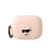 Чохол Karl Lagerfeld Silicone Choupette Head 3D для AirPods Pro 2 Pink (KLAP2RUNCHP)