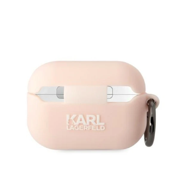 Чохол Karl Lagerfeld Silicone Choupette Head 3D для AirPods Pro 2 Pink (KLAP2RUNCHP)
