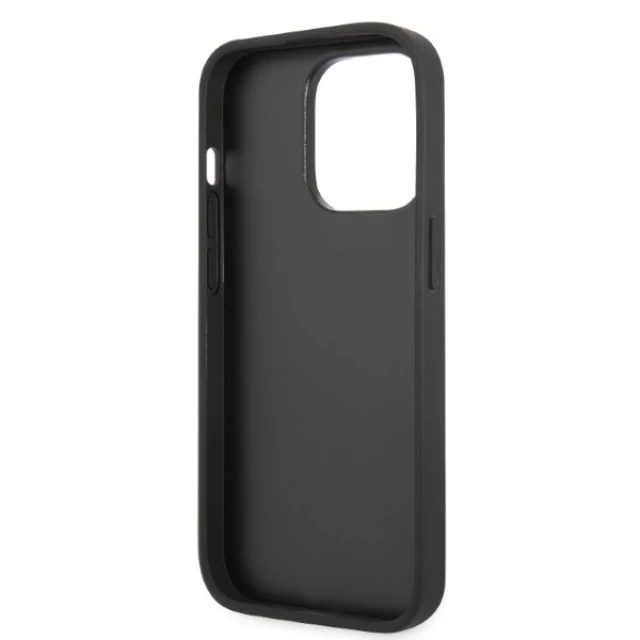 Чохол Karl Lagerfeld Glitter Choupette Patch для iPhone 14 Pro Silver (KLHCP14LG2CPS)