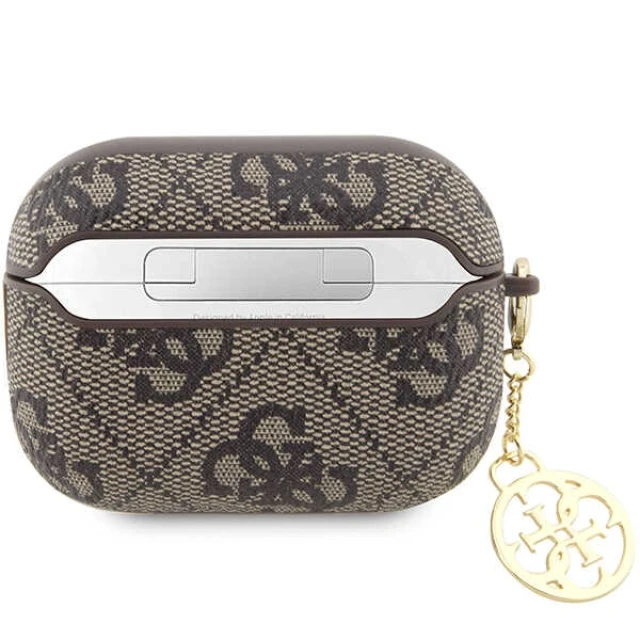 Чохол Guess 4G Charm Collection для AirPods Pro 2 Brown (GUAP2G4GSMW)