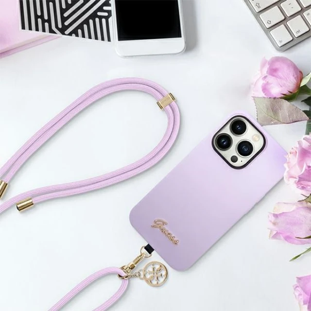 Шнурок Guess Universal Cord Liliac (GUUCNMG4EU)