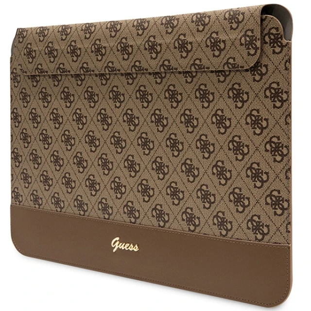 Чехол Guess 4G Stripe Metal Logo для MacBook 14