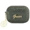 Чохол Guess Glitter Flake 4G Charm для AirPods Pro 2 Khaki (GUAP2GLGSHA)