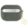 Чохол Guess Glitter Flake 4G Charm для AirPods Pro 2 Khaki (GUAP2GLGSHA)