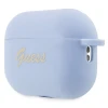 Чохол Guess Silicone Charm Heart Collection для AirPods Pro 2 Blue (GUAP2LSCHSB)