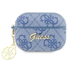 Чохол Guess 4G Charm Collection для AirPods Pro 2 Blue (GUAP2G4GSMB)