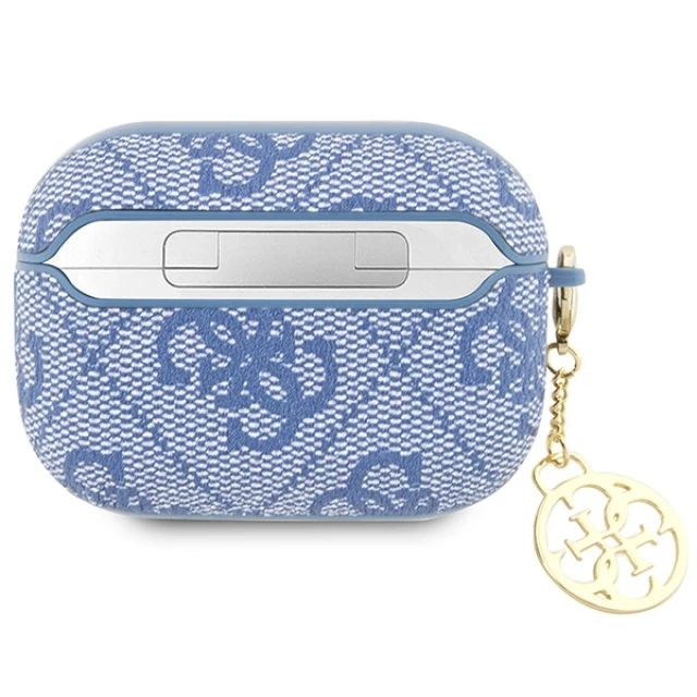 Чохол Guess 4G Charm Collection для AirPods Pro 2 Blue (GUAP2G4GSMB)