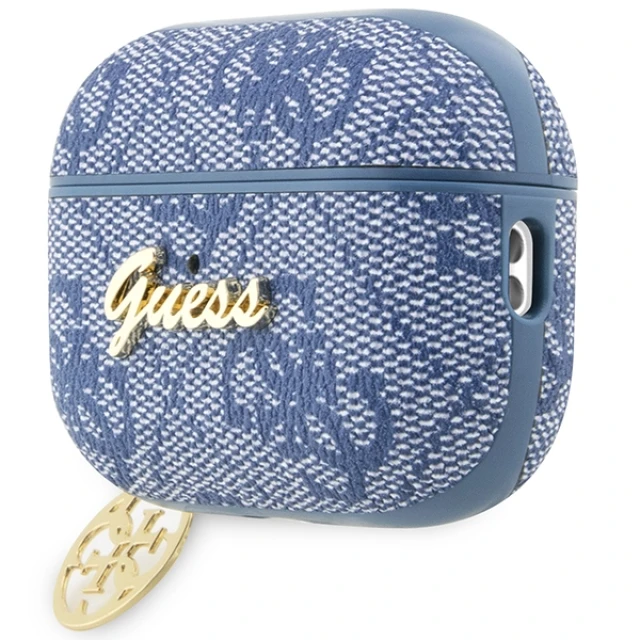 Чохол Guess 4G Charm Collection для AirPods Pro 2 Blue (GUAP2G4GSMB)
