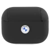 Чохол BMW для AirPods Pro 2 Geniune Leather Silver Logo Black (BMAP2SSLBK)