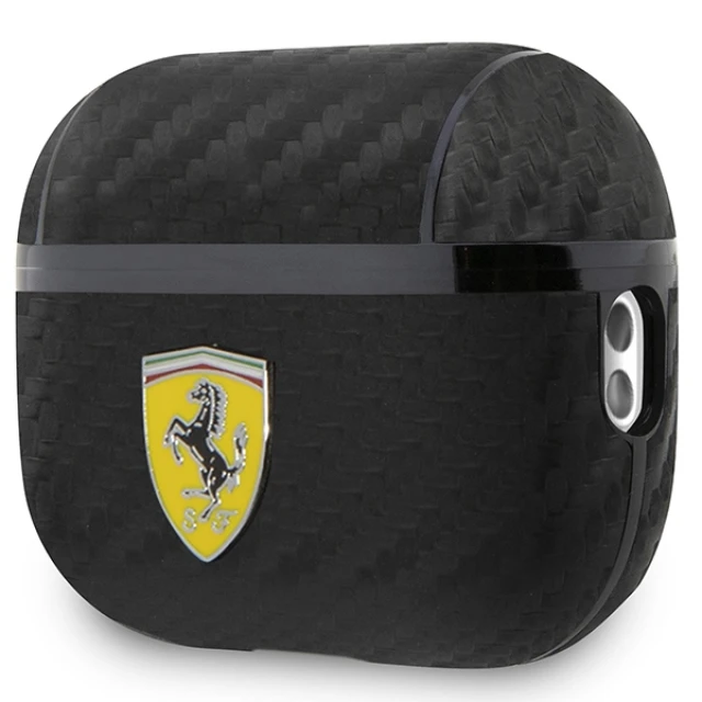 Чохол Ferrari для AirPods Pro 2 On Track PU Carbon Black (FESAP2CABK)