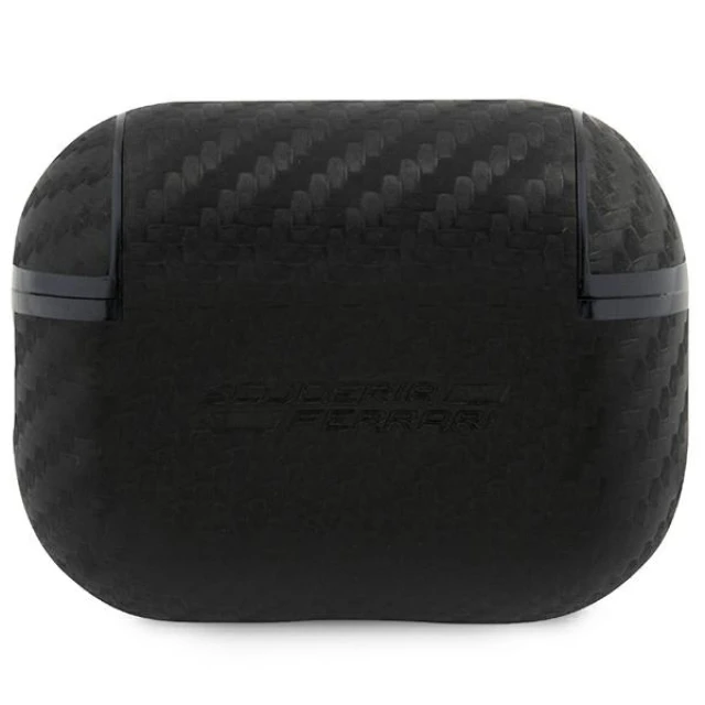 Чохол Ferrari для AirPods Pro 2 On Track PU Carbon Black (FESAP2CABK)
