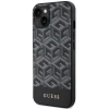 Чохол Guess GCube Stripes для iPhone 14 Plus Black with MagSafe (GUHMP14MHGCFSEK)