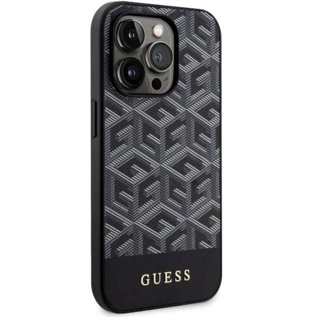 Чохол Guess GCUBE для iPhone 14 Pro Black with MagSafe (3666339112448)