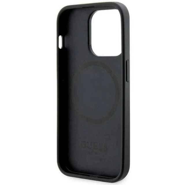 Чохол Guess GCUBE для iPhone 14 Pro Black with MagSafe (3666339112448)