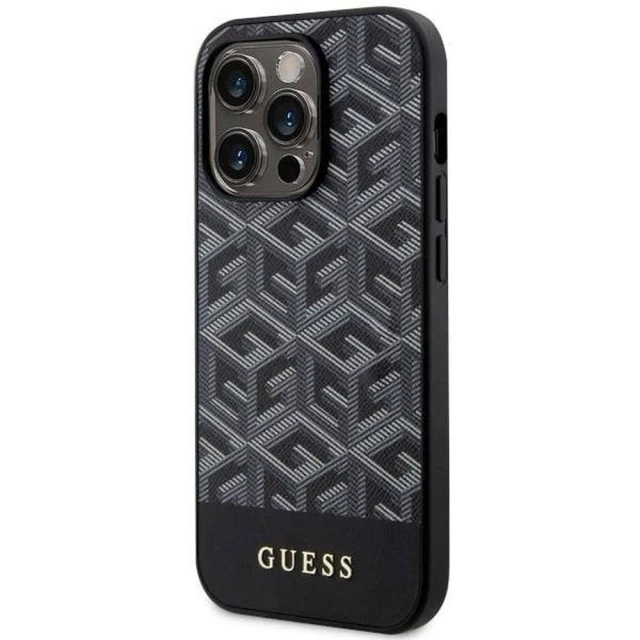 Чохол Guess GCUBE для iPhone 14 Pro Black with MagSafe (3666339112448)