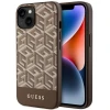Чохол Guess GCube Stripes для iPhone 14 | 13 Brown with MagSafe (GUHMP14SHGCFSEW)