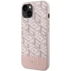 Чохол Guess GCube Stripes для iPhone 14 Plus Pink with MagSafe (GUHMP14MHGCFSEP)