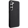 Чехол Mercedes для Samsung Galaxy S23 S911 Carbon Stripe&Embossed Black (AMHCS23SBLSCA)