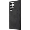 Чохол Mercedes для Samsung Galaxy S23 Ultra S918 Carbon Stripe&Embossed Black (AMHCS23LBLSCA)