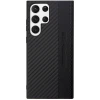 Чохол Mercedes для Samsung Galaxy S23 Ultra S918 Carbon Stripe&Embossed Black (AMHCS23LBLSCA)