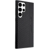 Чохол Mercedes для Samsung Galaxy S23 Ultra S918 Carbon Stripe&Embossed Black (AMHCS23LBLSCA)