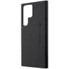 Чохол Mercedes для Samsung Galaxy S23 Ultra S918 Carbon Stripe&Embossed Black (AMHCS23LBLSCA)
