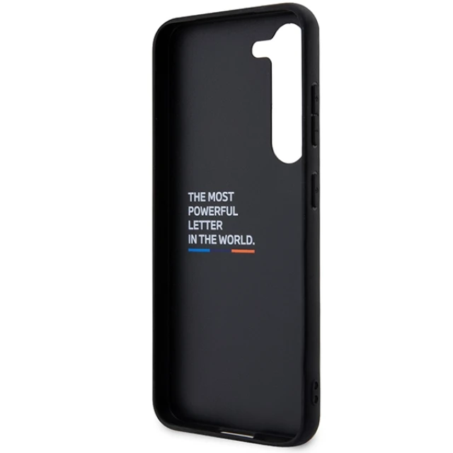 Чохол BMW для Samsung Galaxy S23 S911 Leather Carbon Black (BMHCS23S22NBCK)