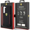 Чохол Ferrari для Samsung Galaxy S23 S911 Carbon Contrast Edges Black (FEHCS23SNPYK)