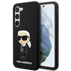 Чохол Karl Lagerfeld Silicone Ikonik для Samsung Galaxy S23 S911 Black (KLHCS23SSNIKBCK)