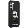 Чохол Karl Lagerfeld Silicone Ikonik для Samsung Galaxy S23 S911 Black (KLHCS23SSNIKBCK)