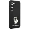 Чохол Karl Lagerfeld Silicone Choupette для Samsung Galaxy S23 Plus S916 Black (KLHCS23MSNCHBCK)