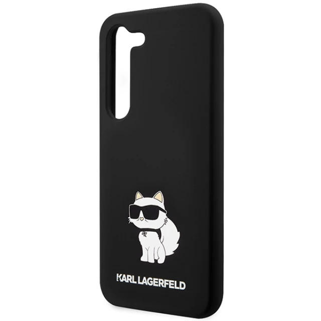 Чохол Karl Lagerfeld Silicone Choupette для Samsung Galaxy S23 Plus S916 Black (KLHCS23MSNCHBCK)