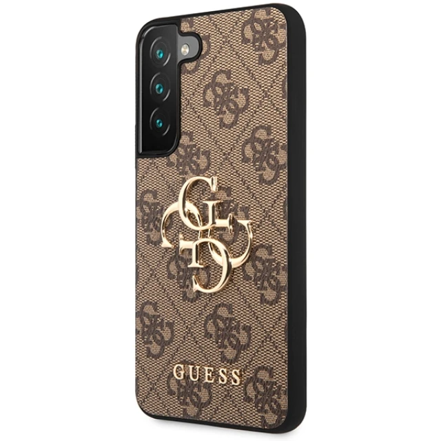 Чохол Guess 4G Big Metal Logo для Samsung Galaxy S23 Brown (GUHCS23S4GMGBR)