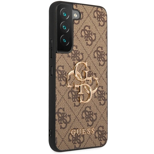 Чохол Guess 4G Big Metal Logo для Samsung Galaxy S23 Brown (GUHCS23S4GMGBR)